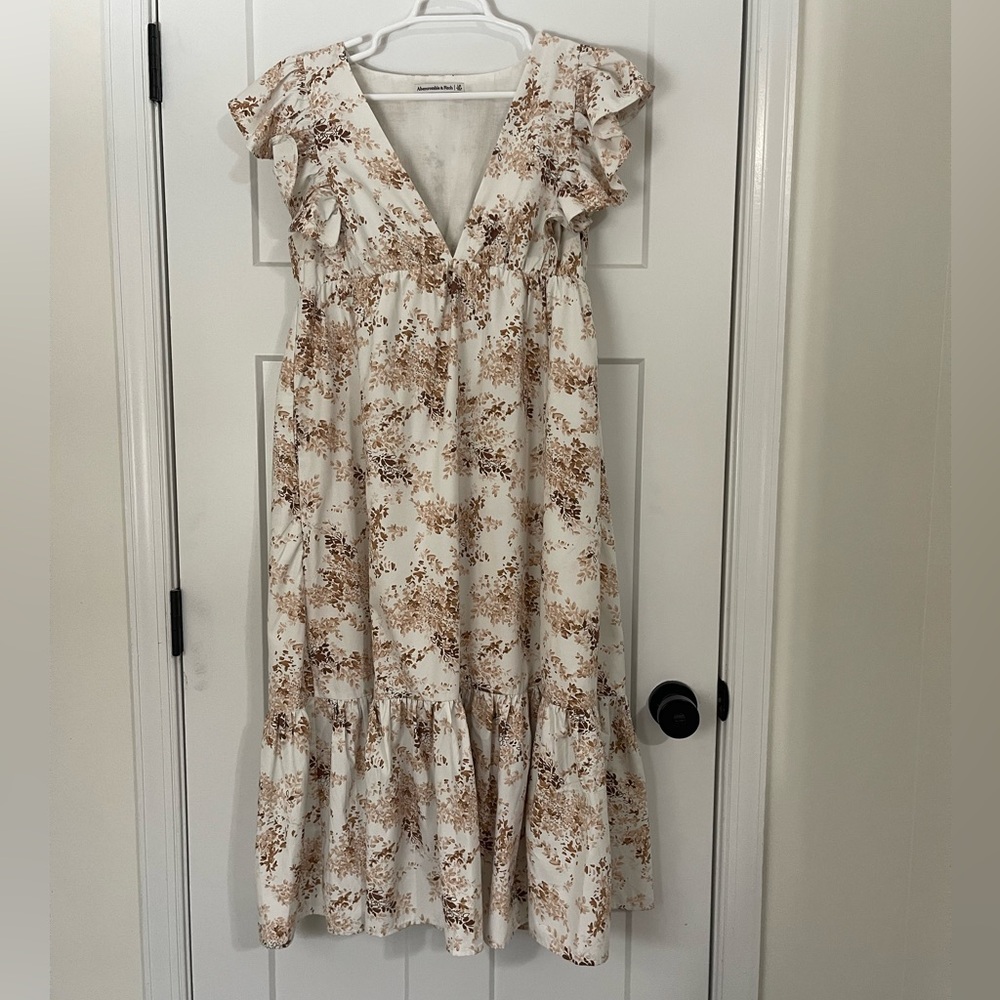 Abercrombie & Fitch Midi Dress with pockets